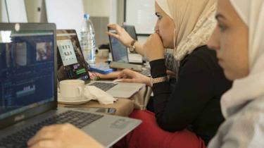 Arabic women in RNTC training