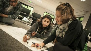 women in RNTC training campaign canvas